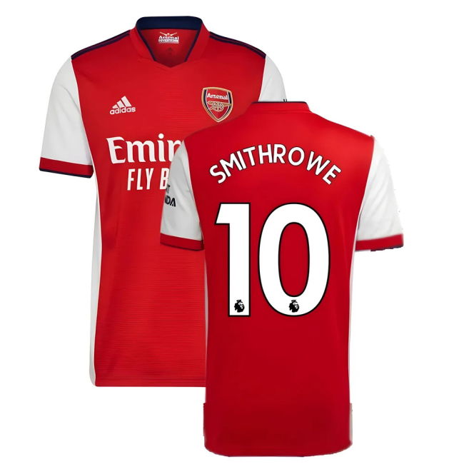 Premium Quality True Arsenal Home Shirt Smith Rowe #10 Fresh Look ...