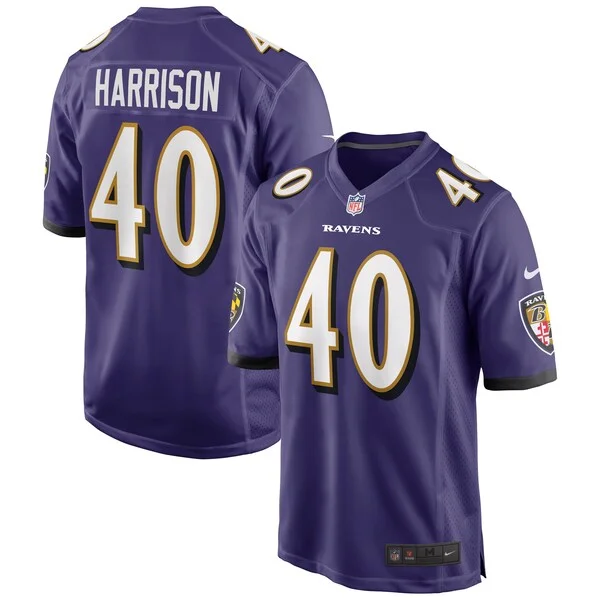 Baltimore Ravens Game NFL Jersey - Purple | High-Quality Football A...