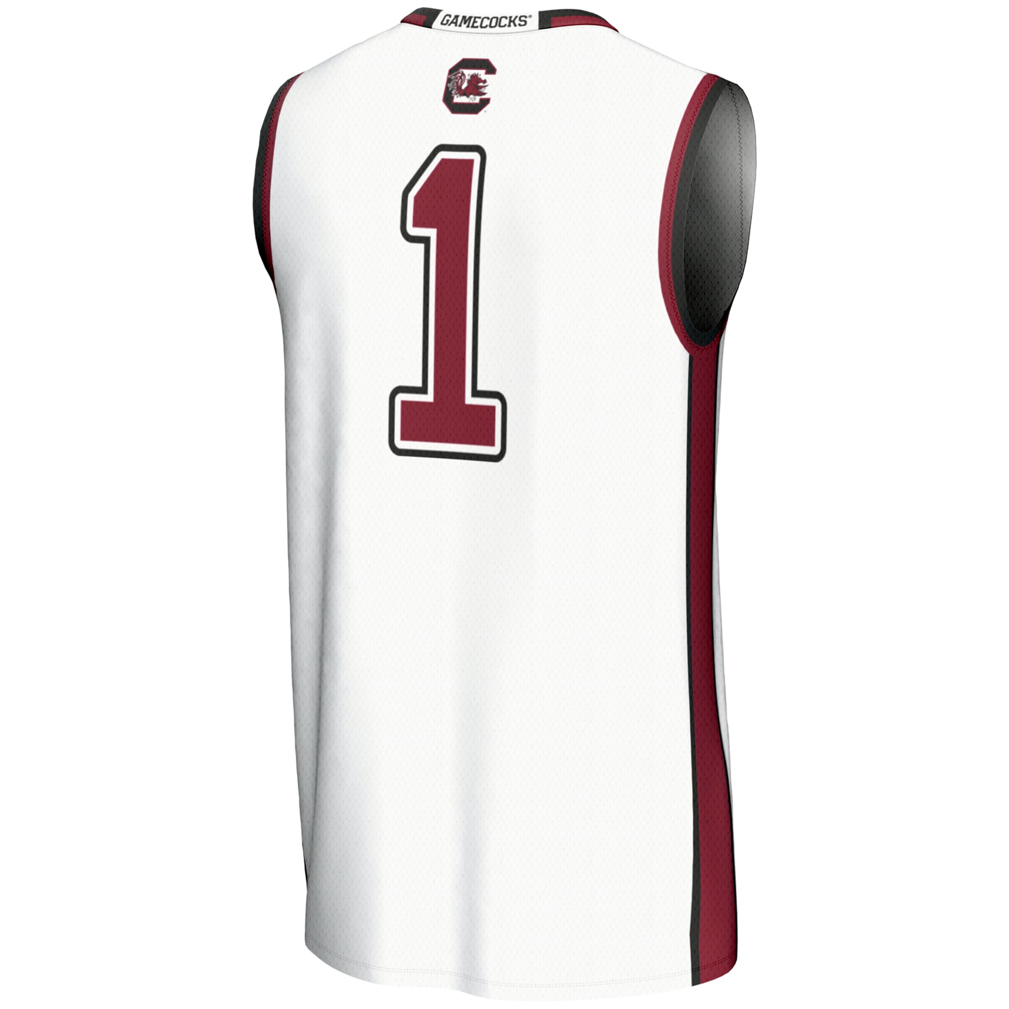 #1 South Carolina Gamecocks GameDay Greats Youth Lightweight Basketball Jersey - White