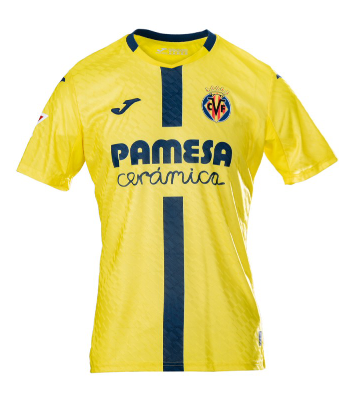 Villarreal's Home Football Jersey for the 25-26 Season