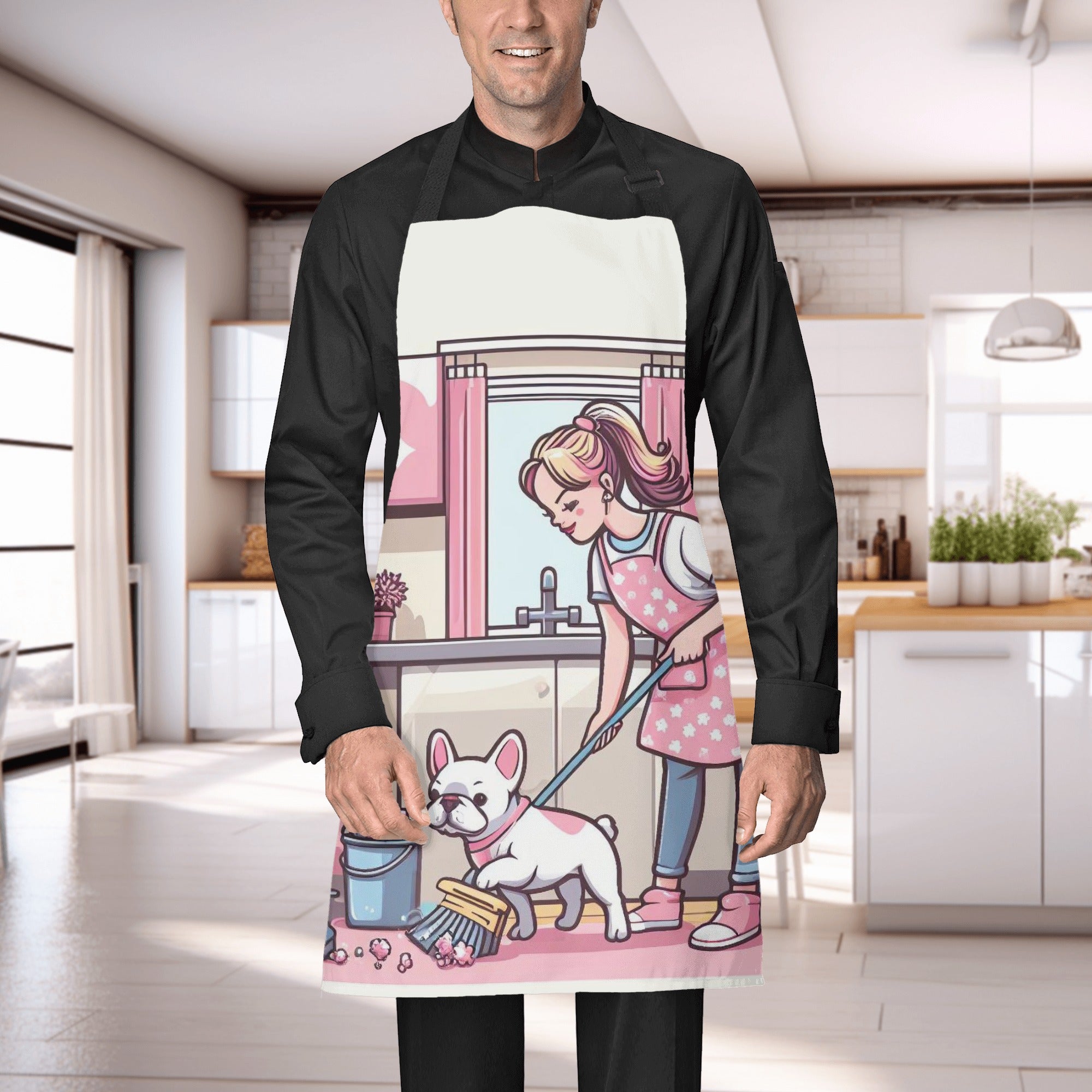 French Bulldog Willow Apron Cute Frenchie Essential