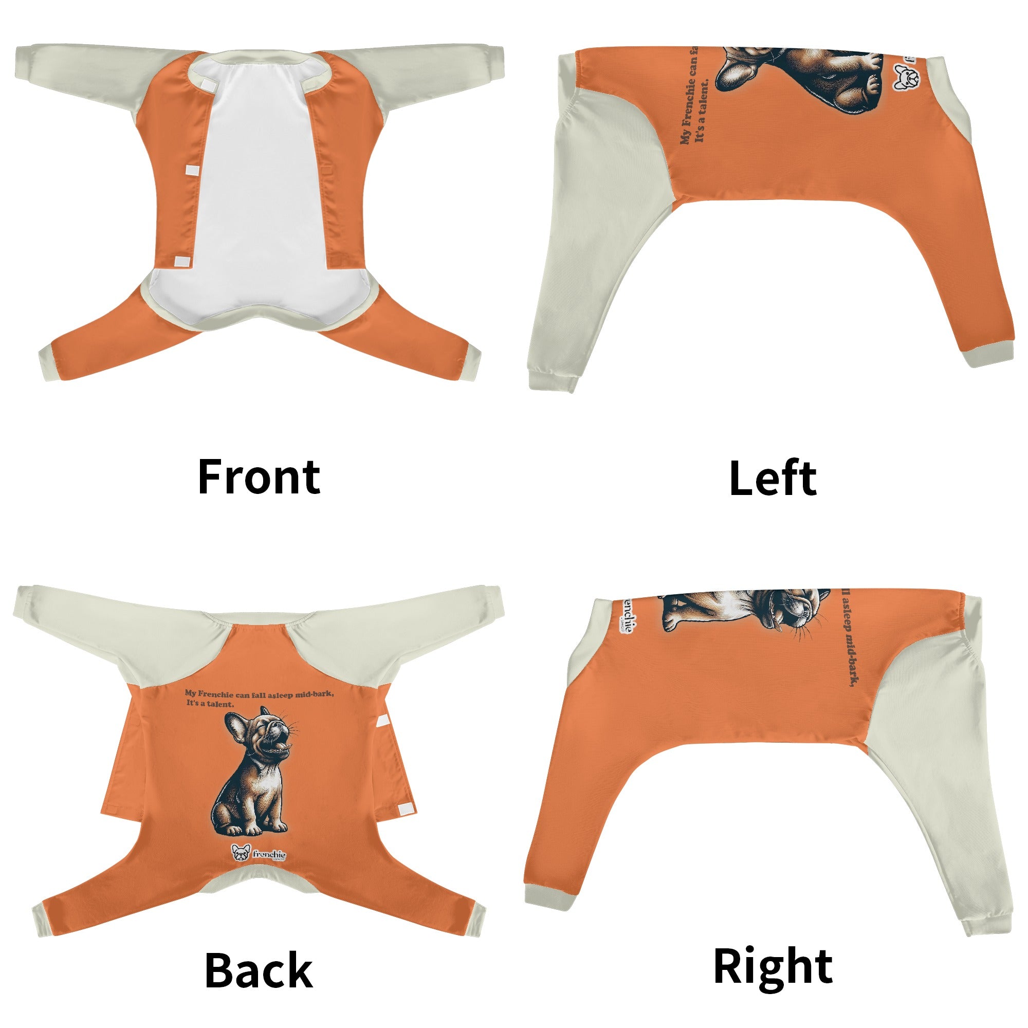 My Frenchie can fall asleep mid-bark. Its a talent. - Frenchie Pajamas – Ultra-Soft, Cozy, & Adorably Stylish