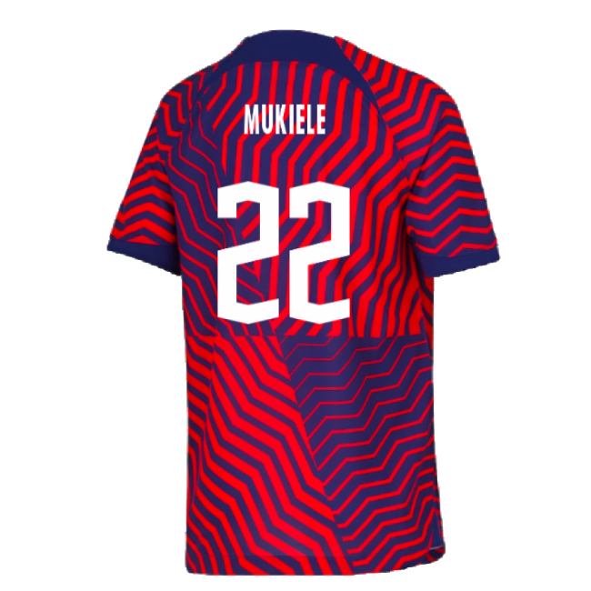 Elite 2023-2024 Red Bull Leipzig Away Shirt (kids) (mukiele 22)