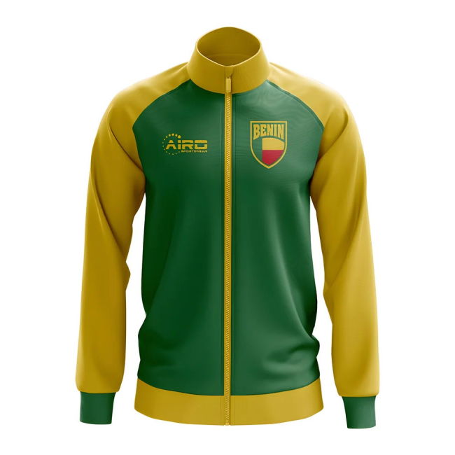 Fan-Favorite Top-Tier Benin Concept Football Track Jacket (Green) -