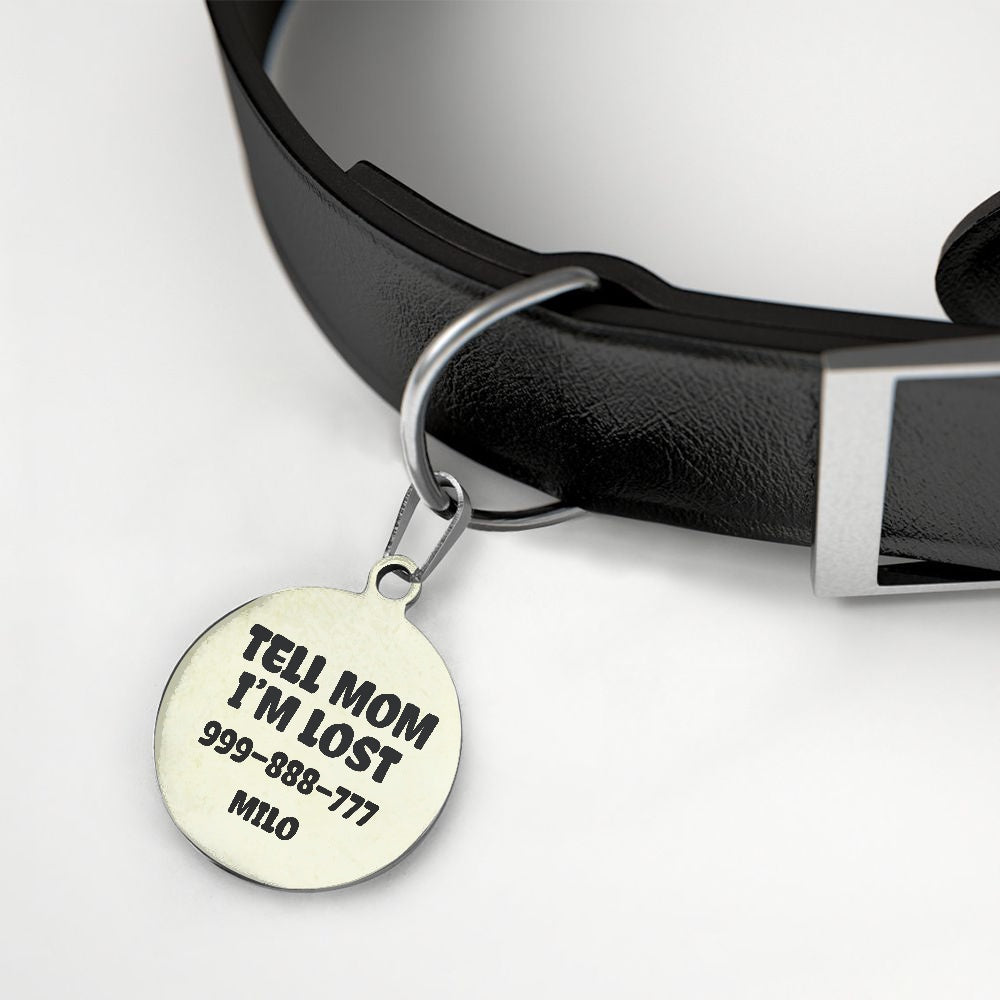 Tell - Durable Mom- Custom Double-sided French Bulldog Tag Summer Wear