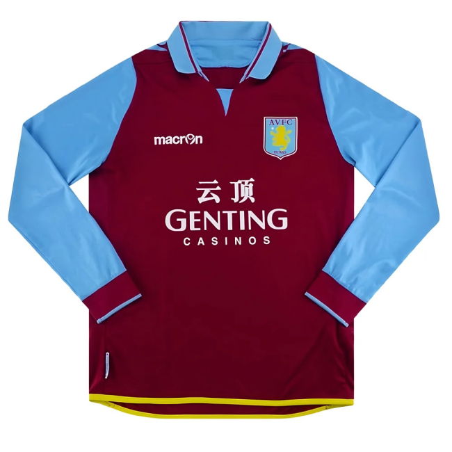 2012-20 Aston Villa genuine Home Shirt - Adults | authentic