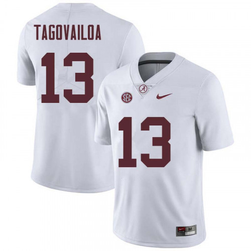 Men's Alabama Bama White 2024 performance Tua Tagovailoa #13