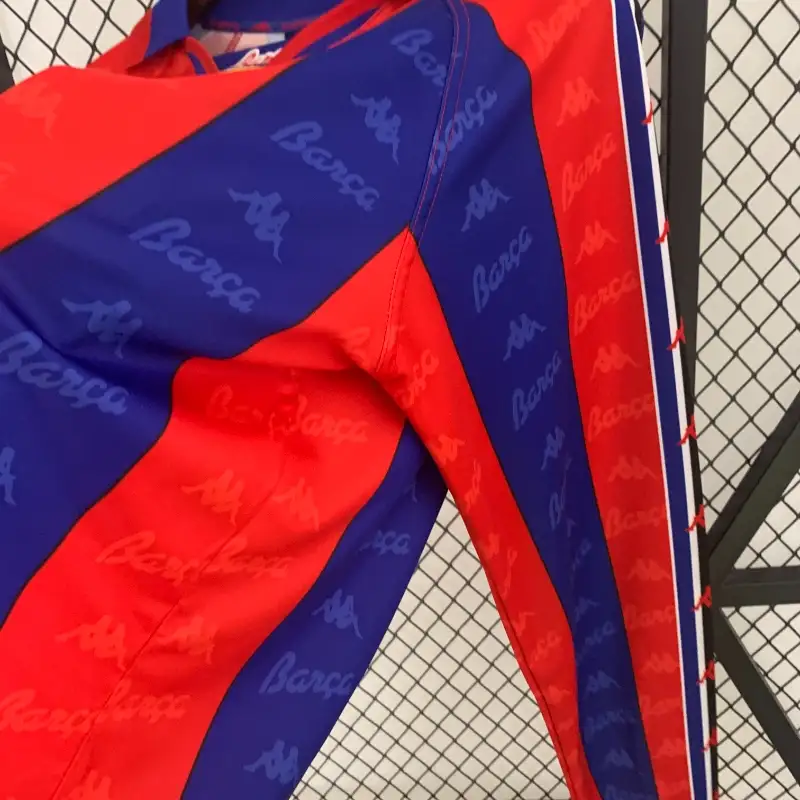 1996-1997 Barcelona Long Sleeve Jersey retro kit