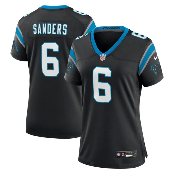 None Miles Sanders Game Jersey - Black | NFL Player Jersey | NFL Footb