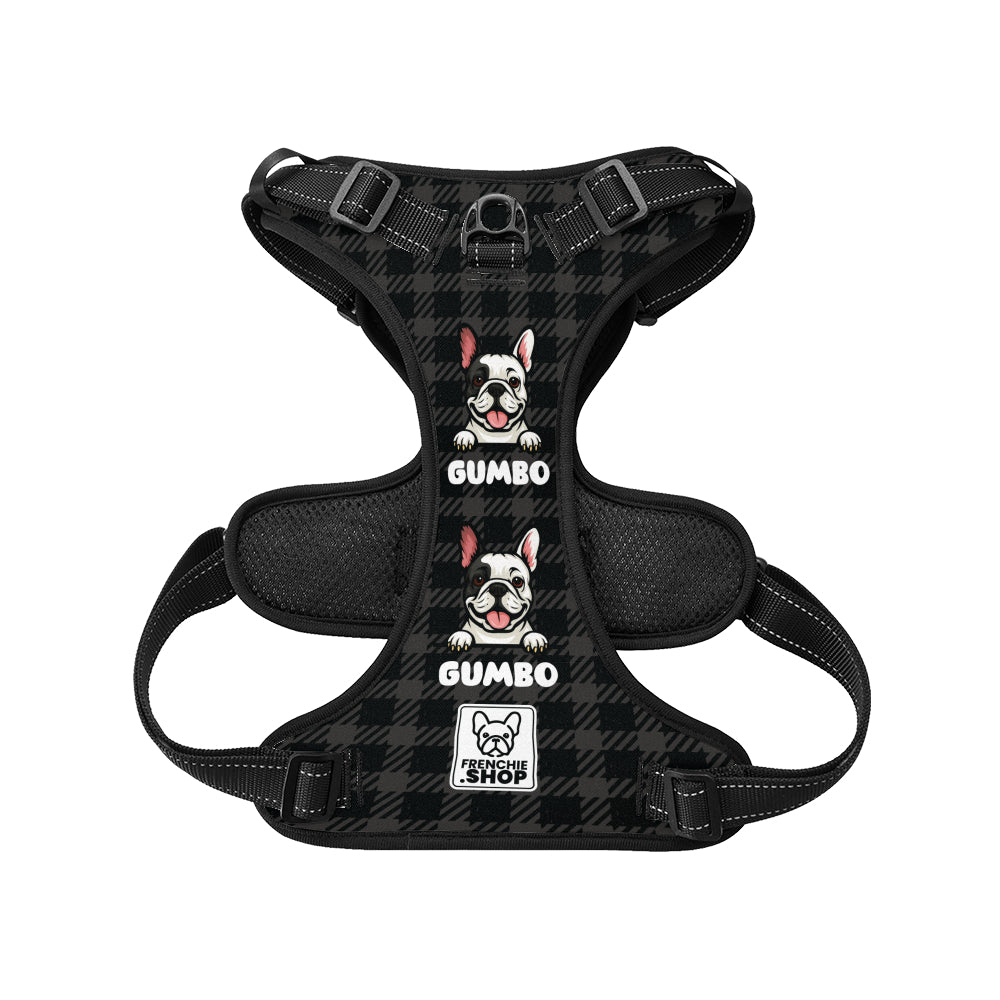 Personalized No-pull French Bulldog Dog Harness Pet Gear | Durable Build