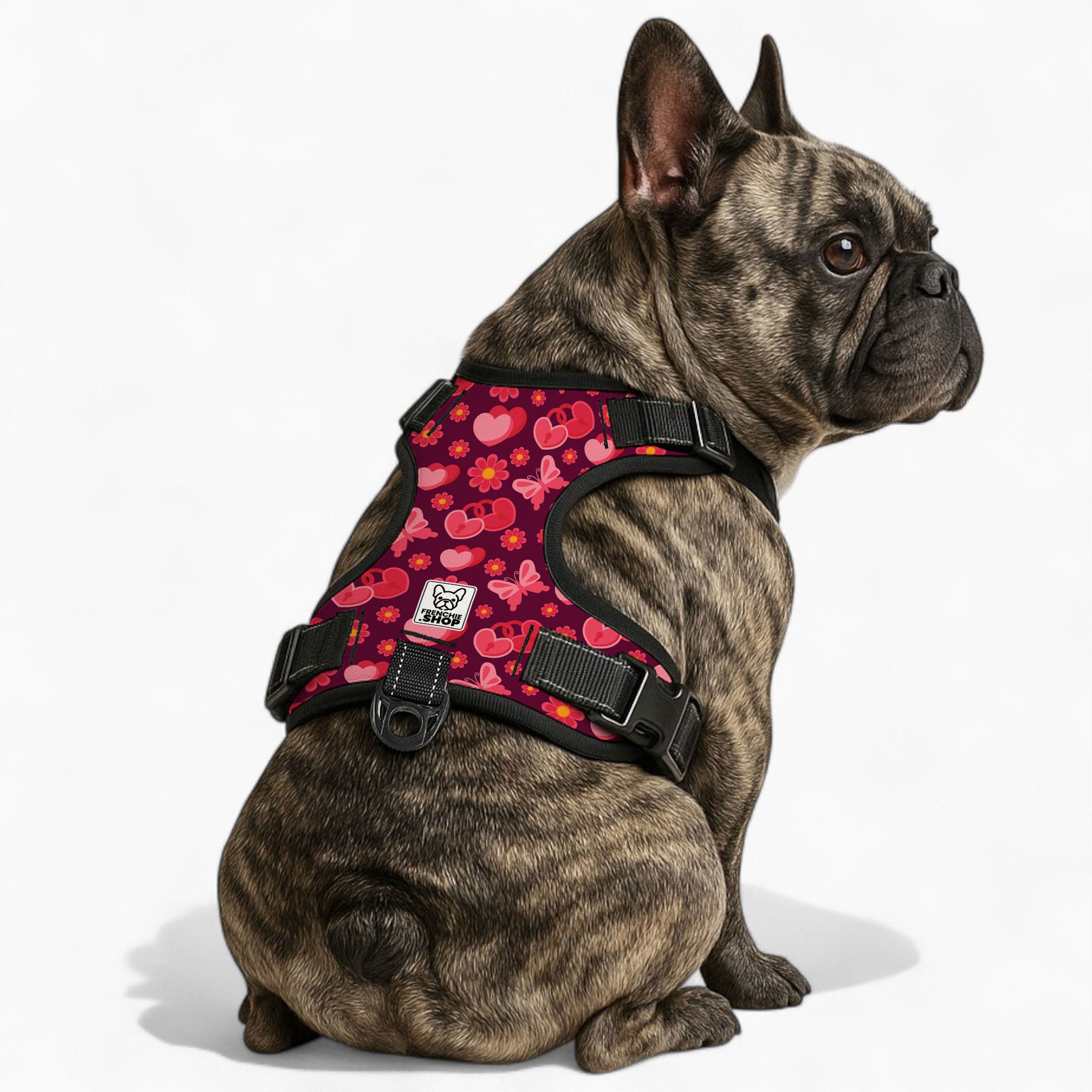 Comfort-Optimized Jacqueline - No-pull French Bulldog Dog Harness for...