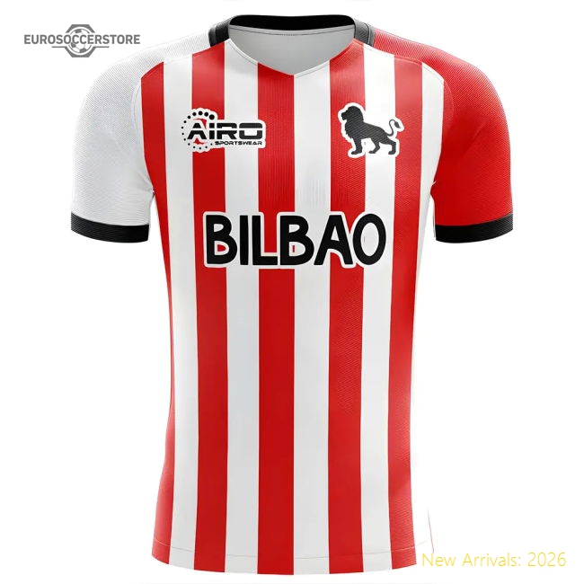 Match-Day 2025-2026 Athletic Bilbao Home Concept Football Shirt - Baby