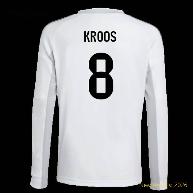 Real Madrid 2024-25 Home Fan Version For Kids (Kroos Football Shirt
