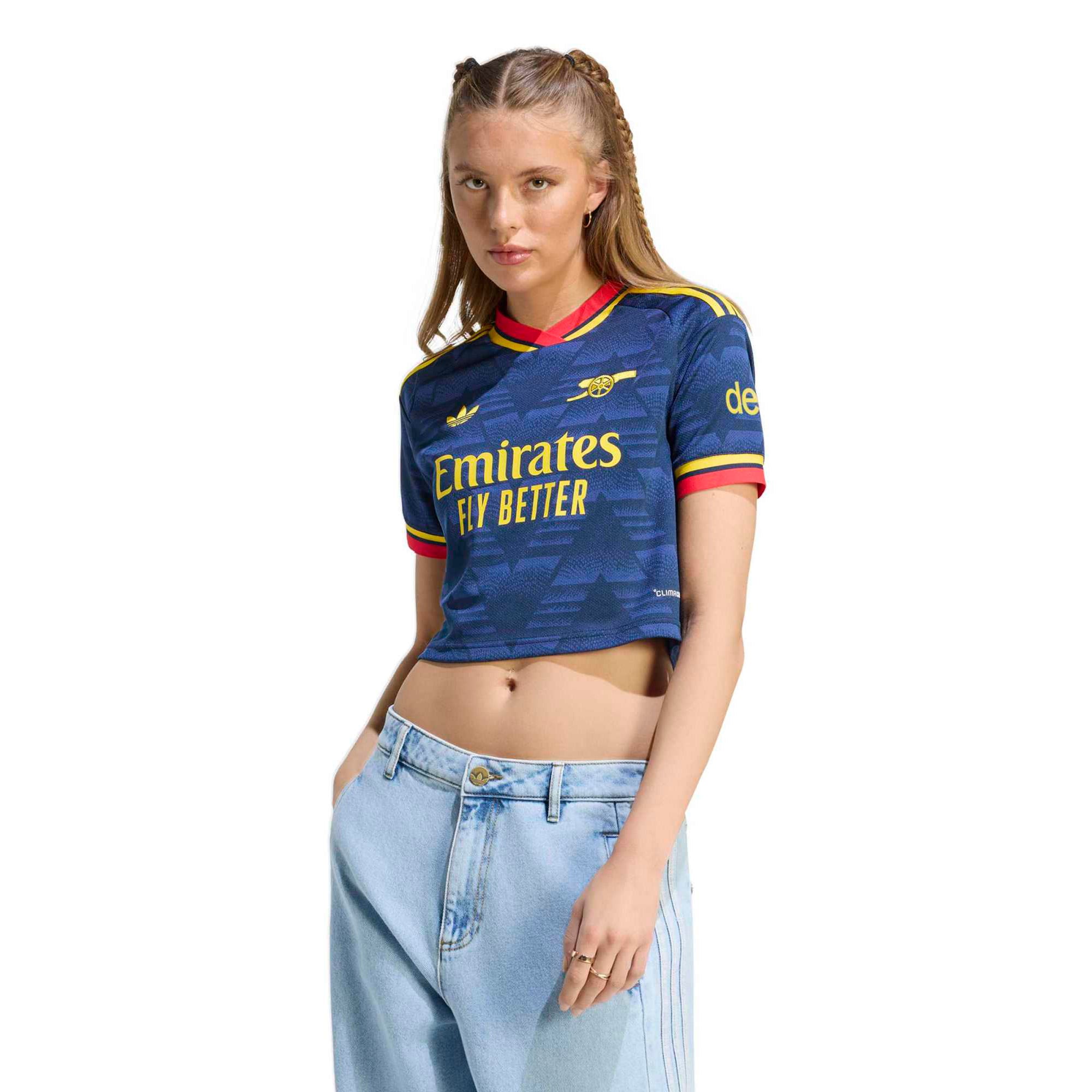 [JED] Youth Arsenal Women's 2026/27 Away Cropped Replica Jersey - Navy