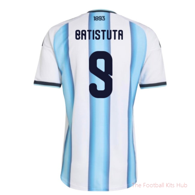 [JED] 2026/27 Argentina Authentic Home Shirt (Batistuta 9)