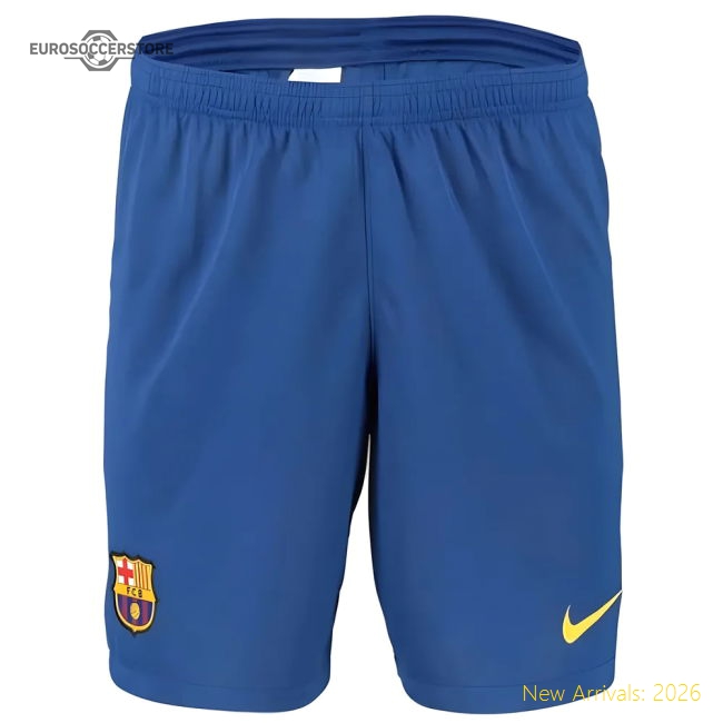 2019-2020 Barcelona Home Nike Football Shorts (Blue)