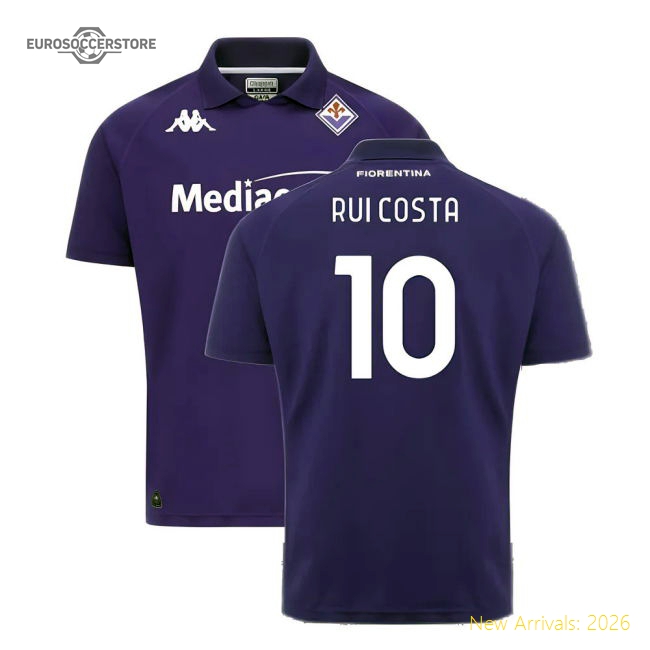 2024-2025 Fiorentina Fc Home Shirt (rui Costa 10) - Premium Collection