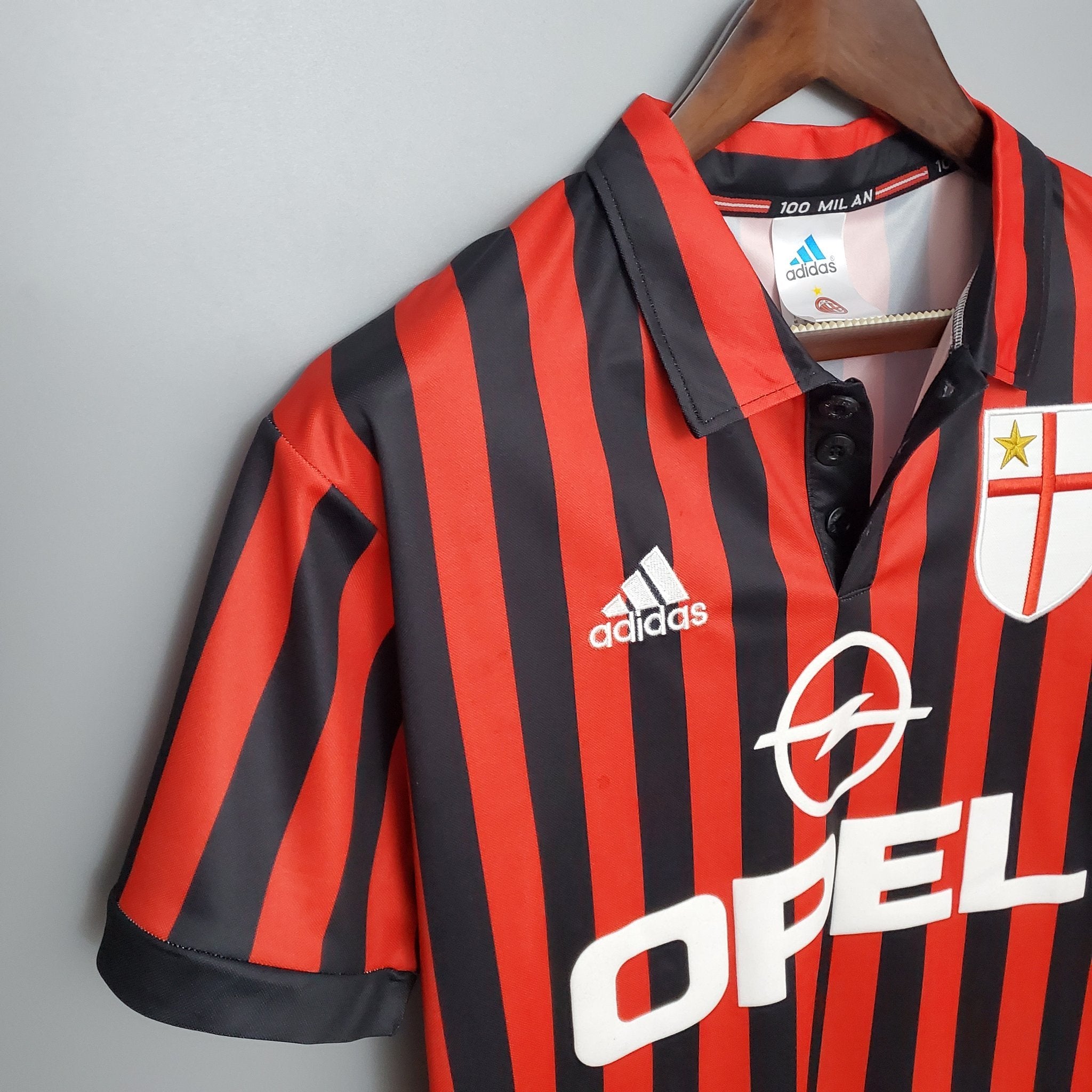 1999-2000 AC Milan Retro Home kit
