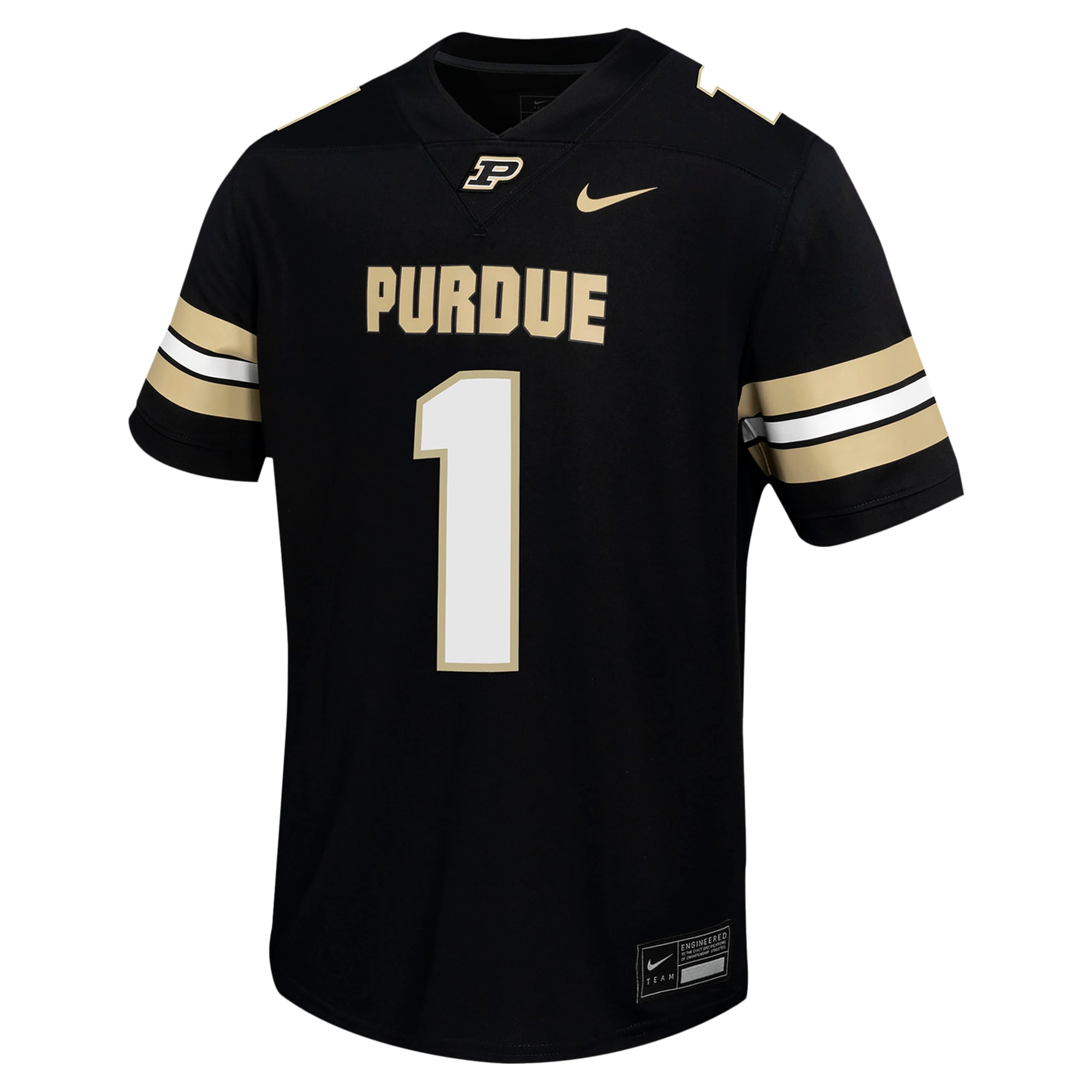 [DDG] Purdue Boilermakers Youth Untouchable Football Jersey - Black