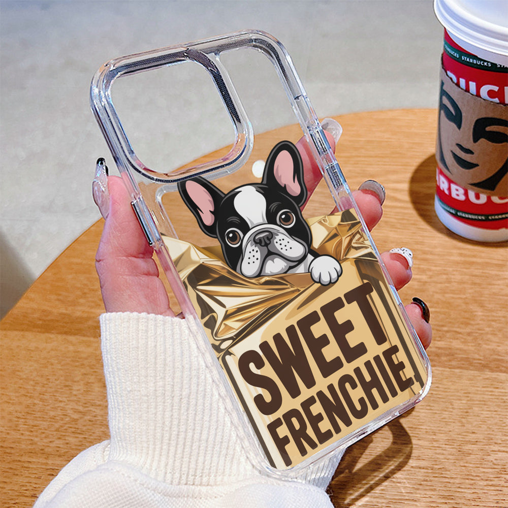 French Bulldog Nova Clear Silicone Phone Case For Iphone, Samsung &