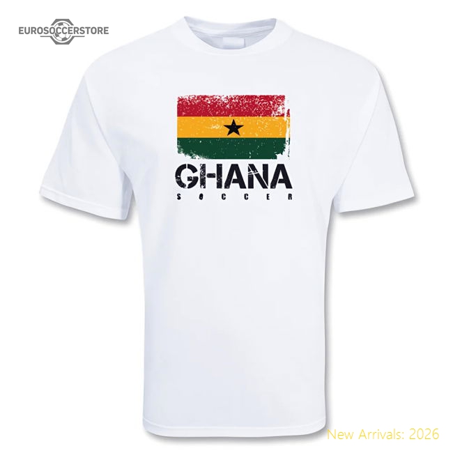 Top Ghana Soccer 20242025 Regular Tshirt () Classic Drifit