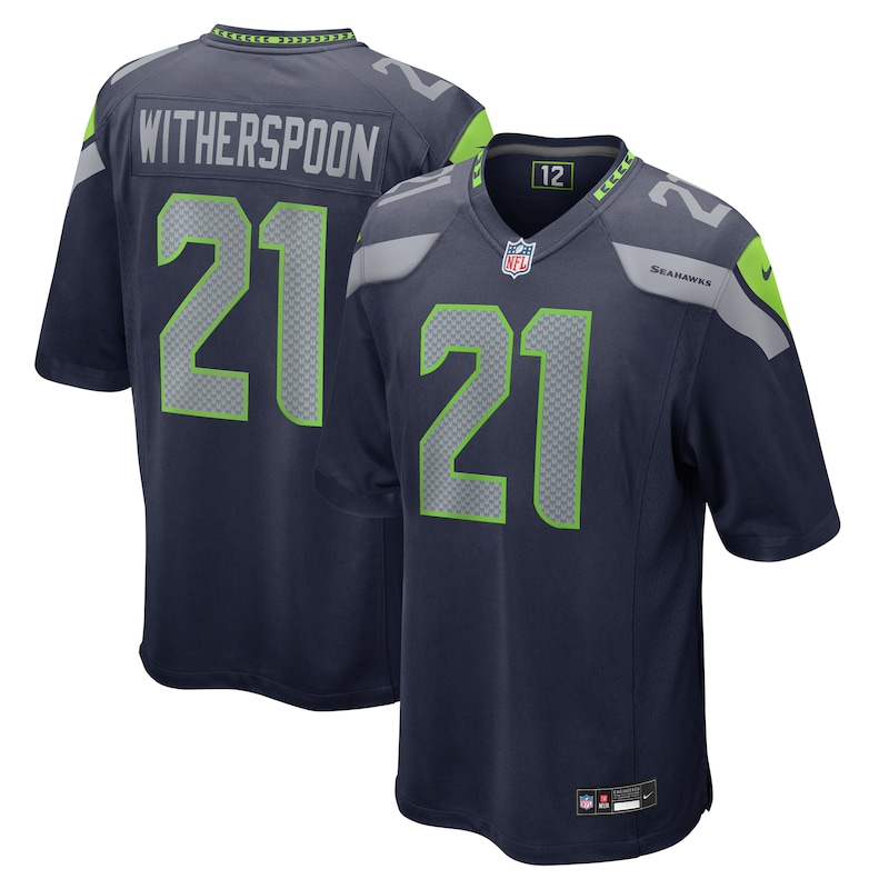 None Devon Witherspoon SEA Seahawks Classic Official Jersey Game Day W