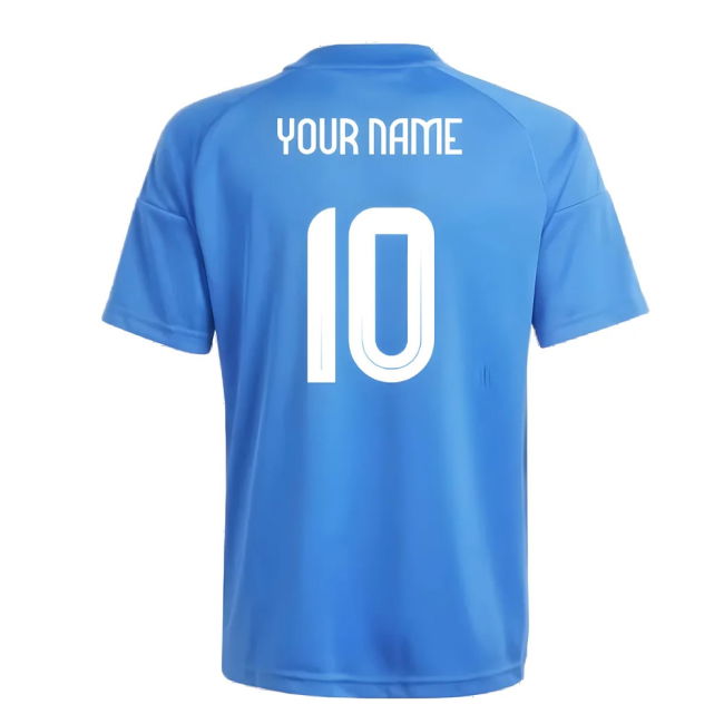 2024-2025 Italy Home Fan Jersey (Kids) (Your Name) Premium