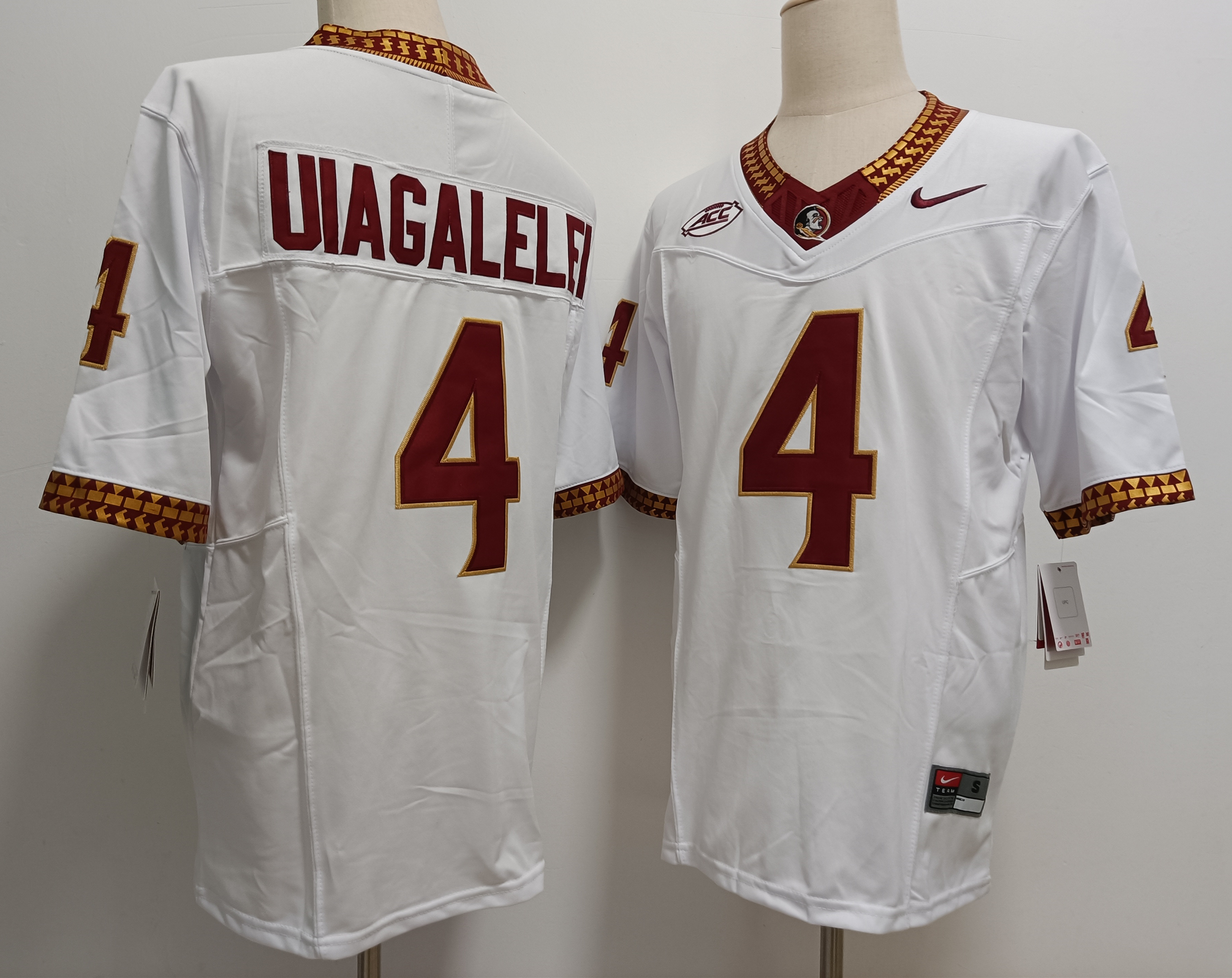 Men's None White 2024 away jersey None #4 home jersey Jersey