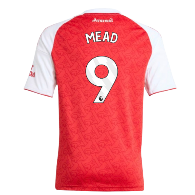 Updated Arsenal Home Game Jersey 2025-2026 (Mead 9) (Kids)
