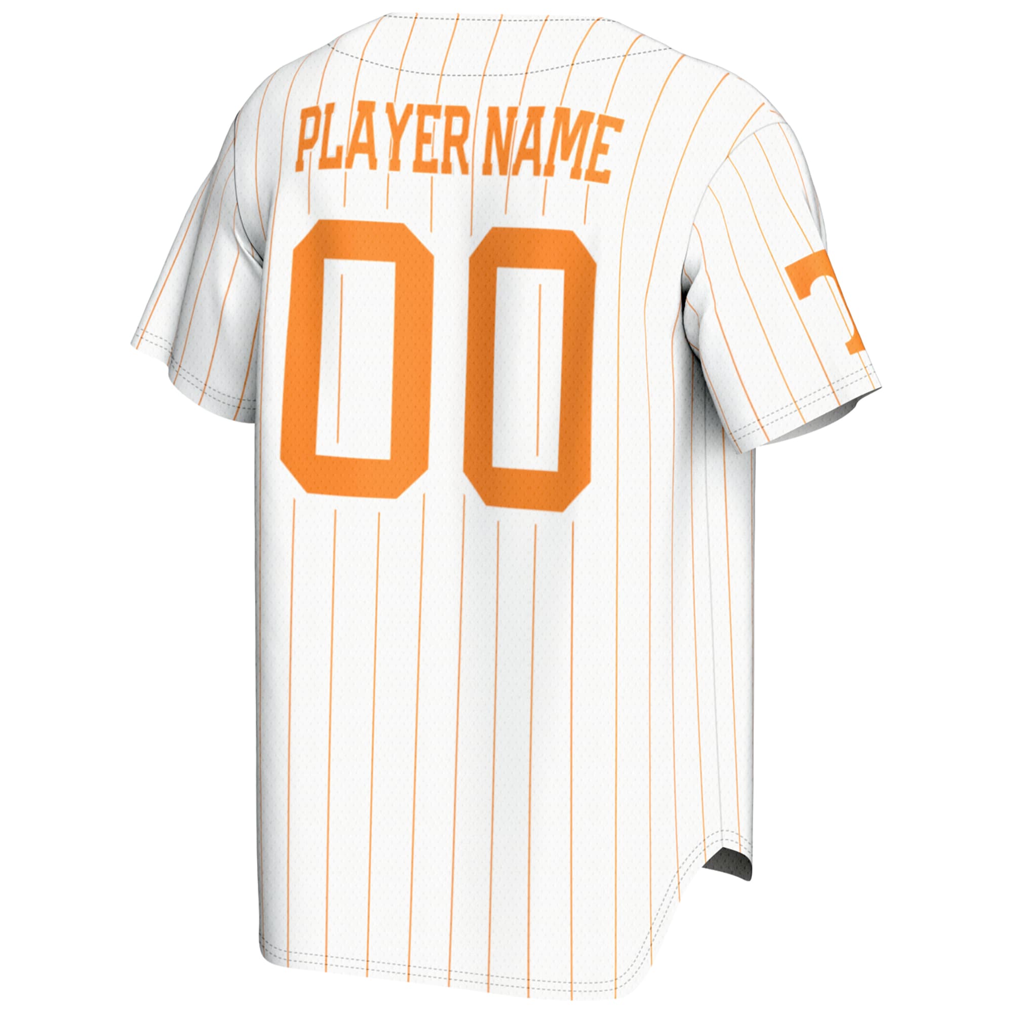 [NJP] Tennessee Volunteers GameDay Greats NIL Pick-A-Player Lightweight Baseball Jersey - White