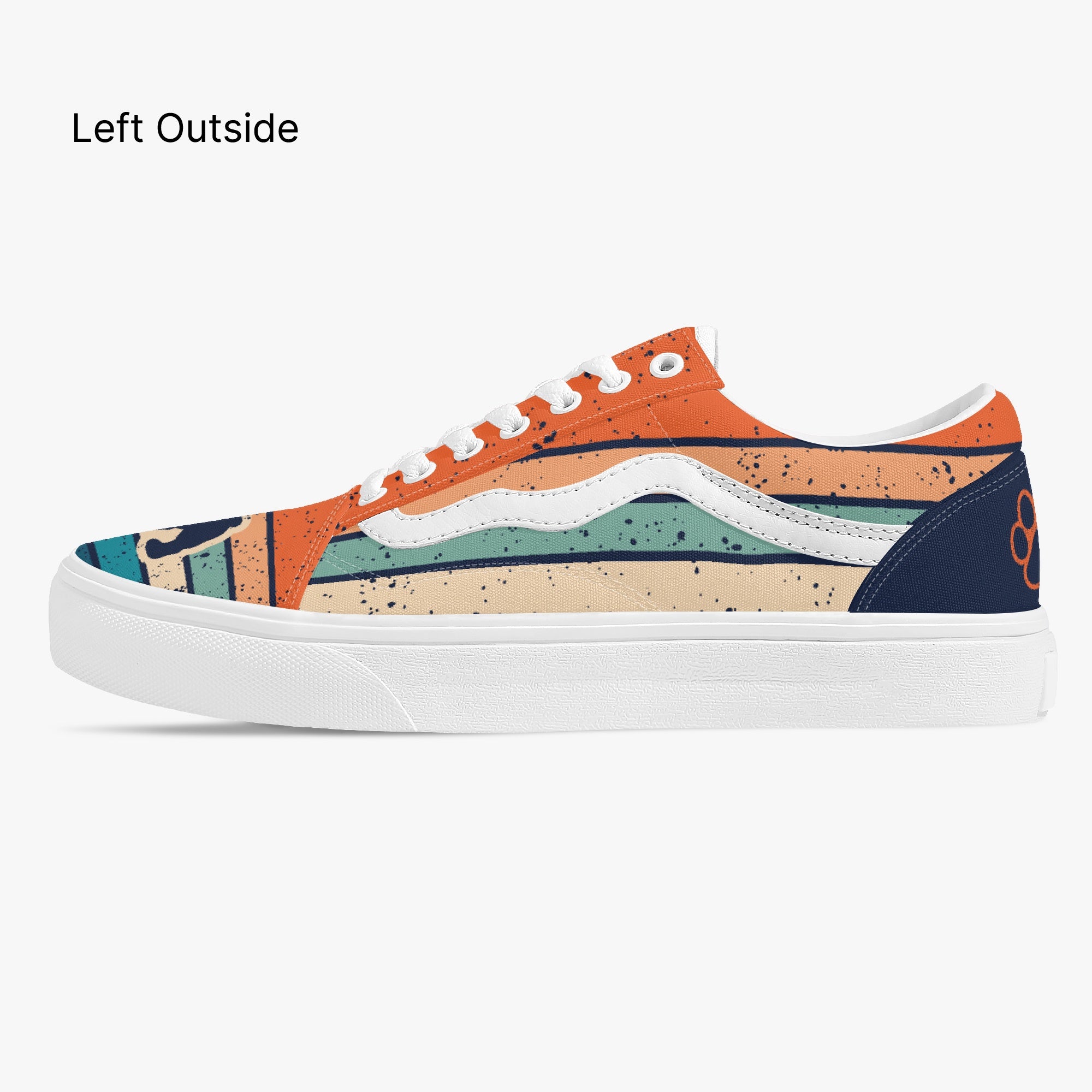 Brutus - Trendy Low-Top Canvas Sneakers