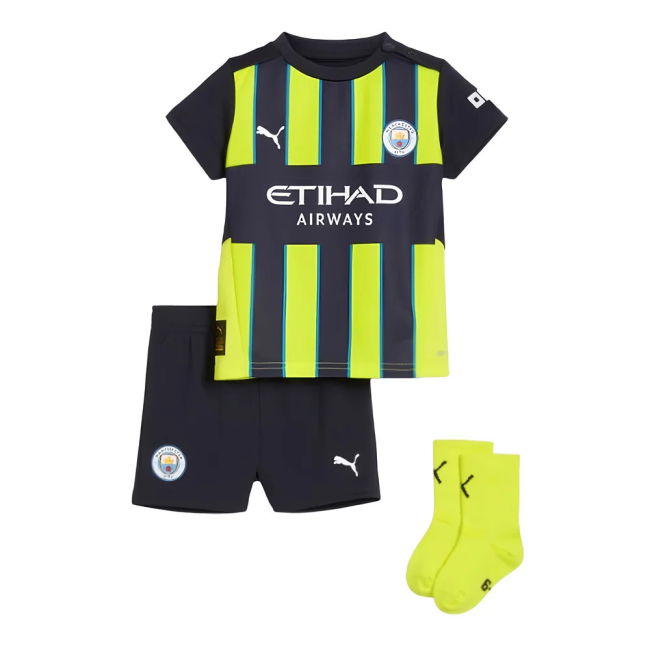 Baby 2026 Collection Man City Away Team Kit 2024-2025