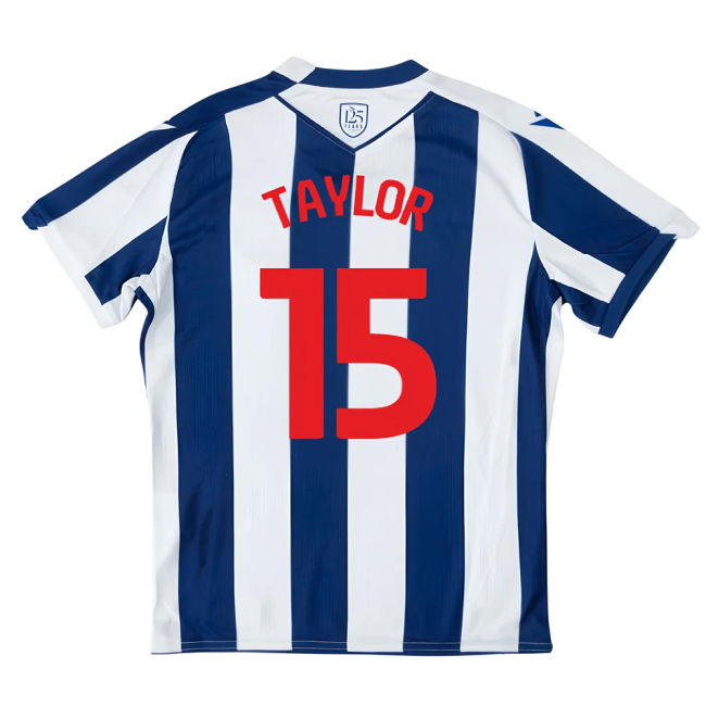 Professional 2025-2026 West Brom Home With Retro Design - Champions