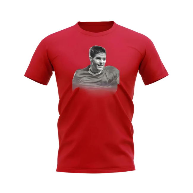 Gerrard Liverpool T-shirt - Official Edition - Durable Fabric