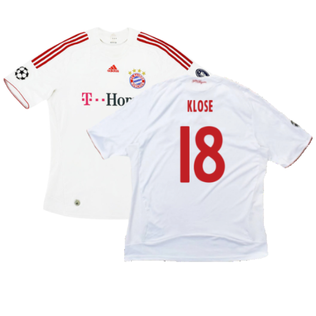 Bayern Munich Third Shirt (Klose 2008-09 Xxl) 18) Fan Edition