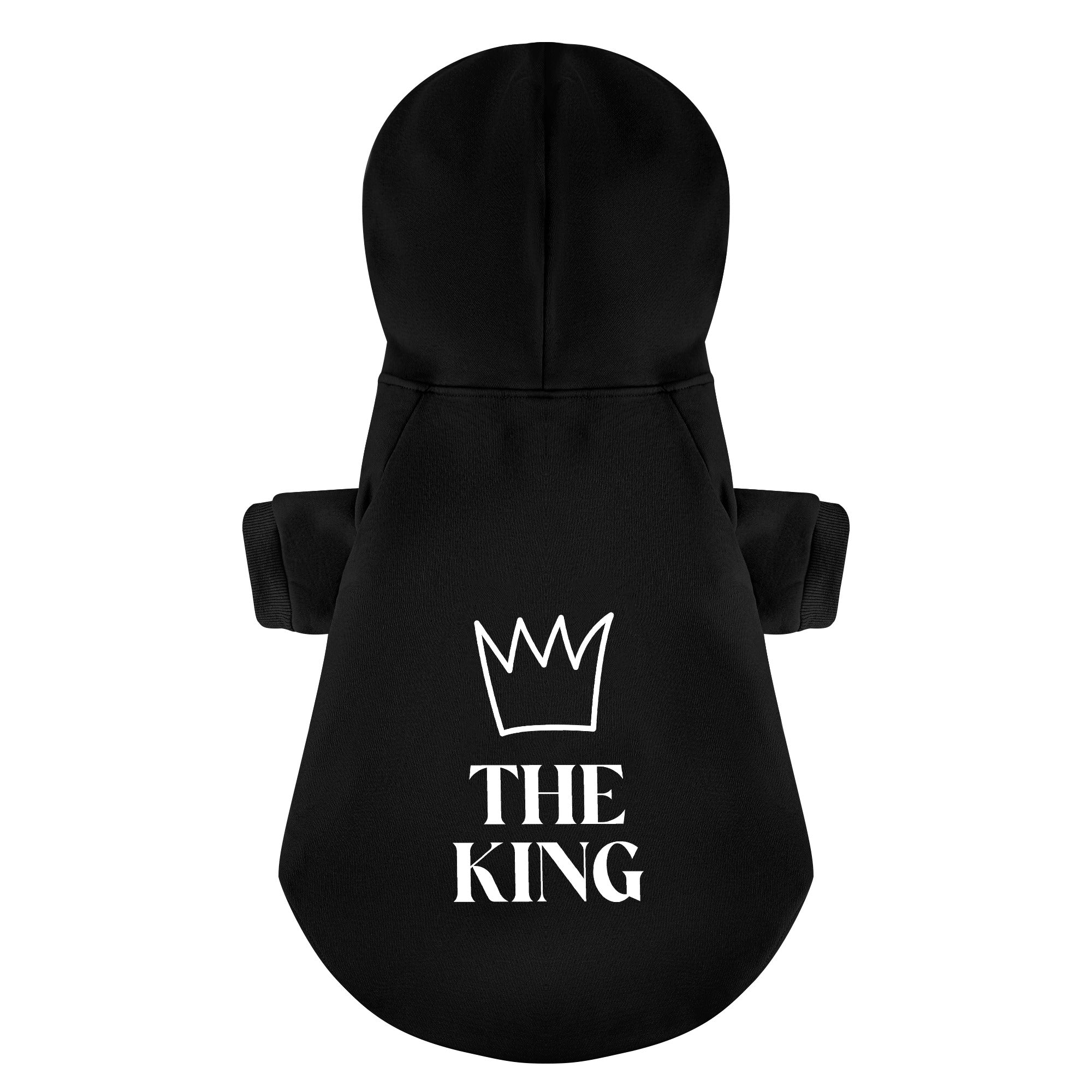French Bulldog The King And The Queen Matching French Bulldog Hoodies