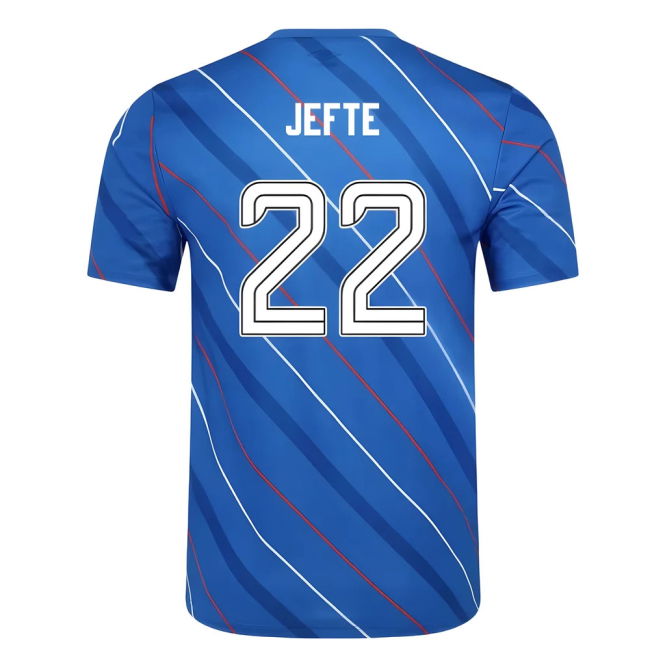 2025-2026 Rangers Premium Home Home Lapis Blue - Modern Shock