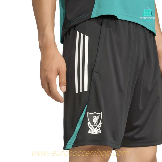 2025-2026 Liverpool EU Training Shorts (Black)