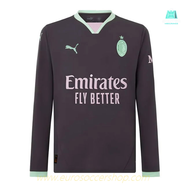 2024-2025 AC Milan Third Long Sleeve Shirt