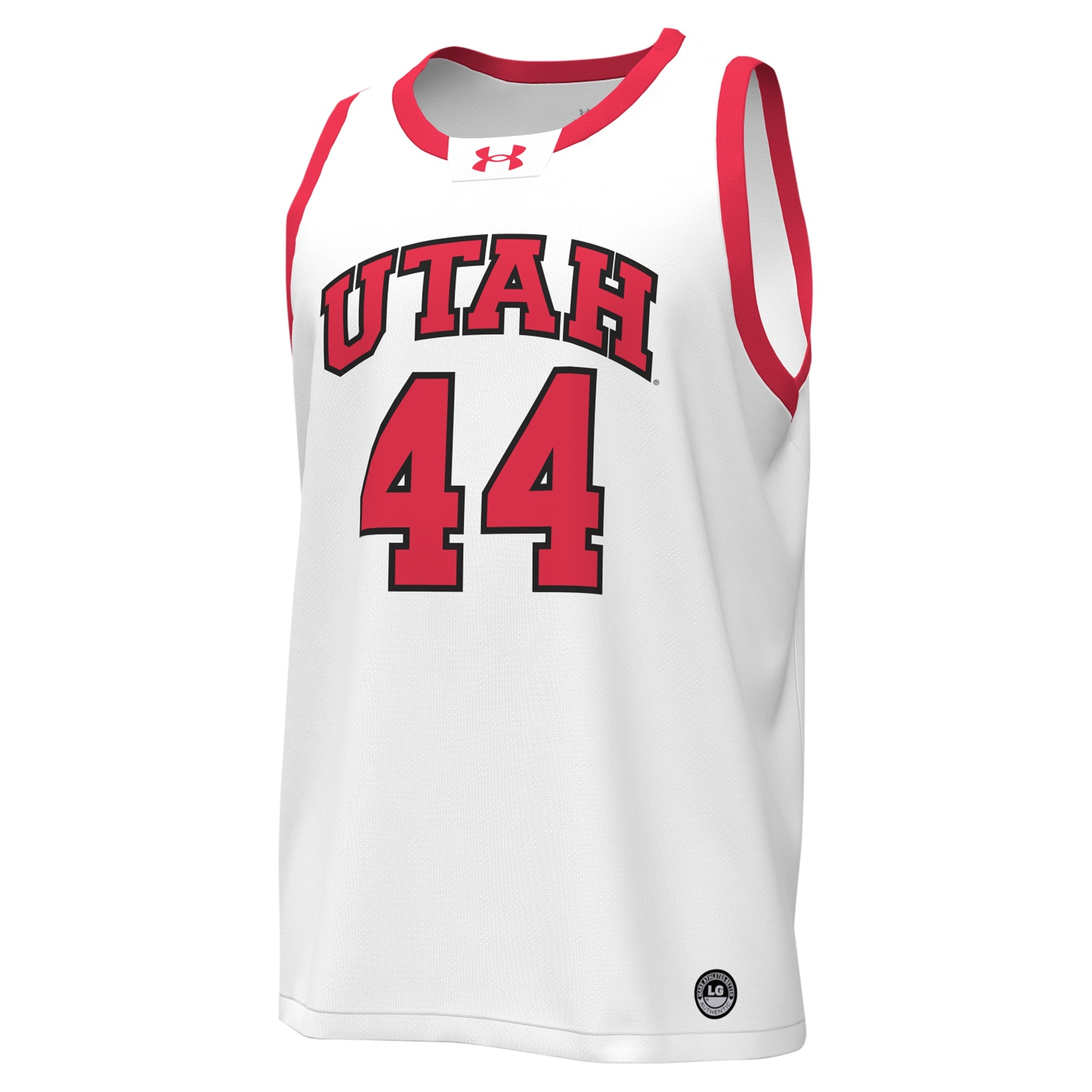[DDG] Utah Utes Replica Basketball Jersey - White