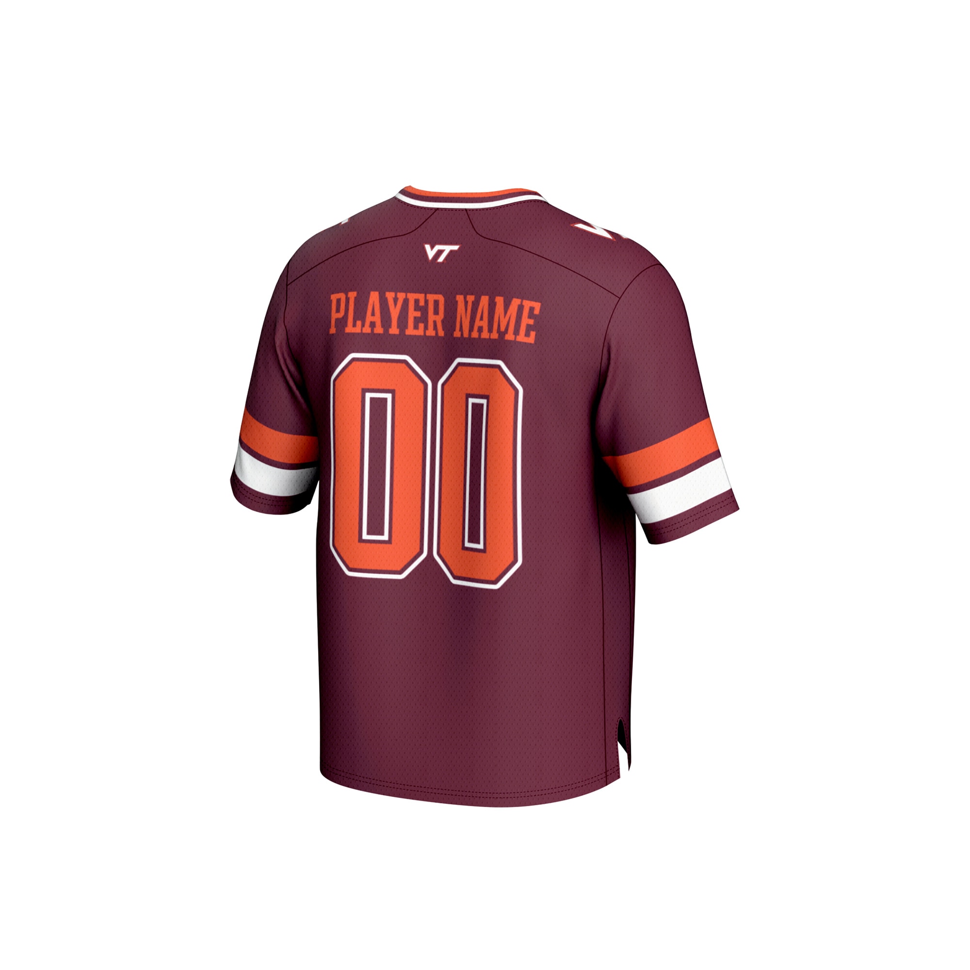 [NJP] Virginia Tech Hokies GameDay Greats Youth NIL Pick-A-Player Football Fashion Jersey - Maroon