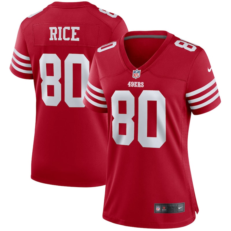 None None SF 49ers Retro Durable Jersey Game Day Wear