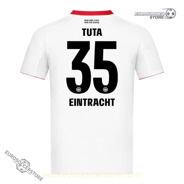 TUTA's Eintracht Frankfurt Away Jersey 35 for the 25-26 Season