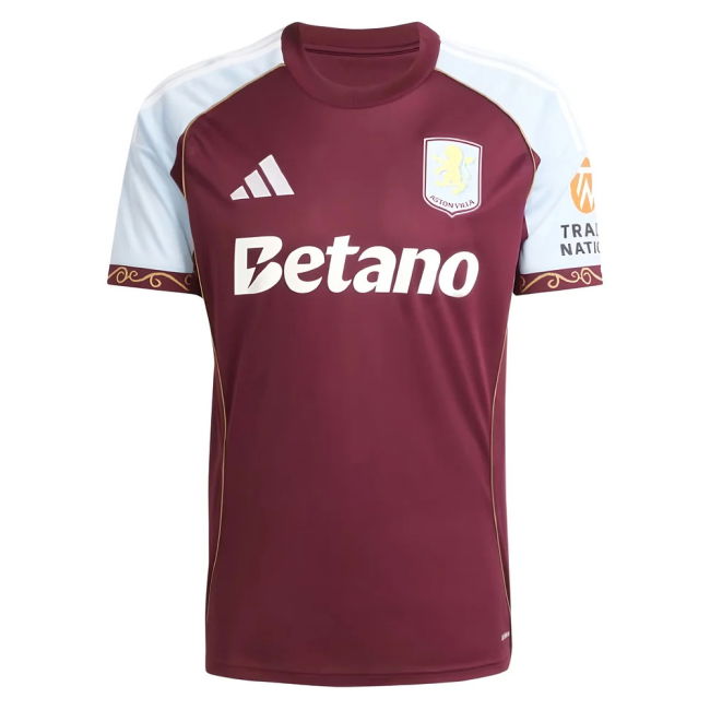 Aston Villa Home Football Jersey 2025-20 Digne 12 L M S