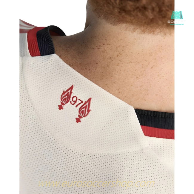 2025-2026 Liverpool Authentic Long Sleeve Away Shirt (Ekitike 22)