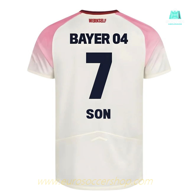 2025-2026 Bayer Leverkusen Away Shirt (Kids) (Son 7)