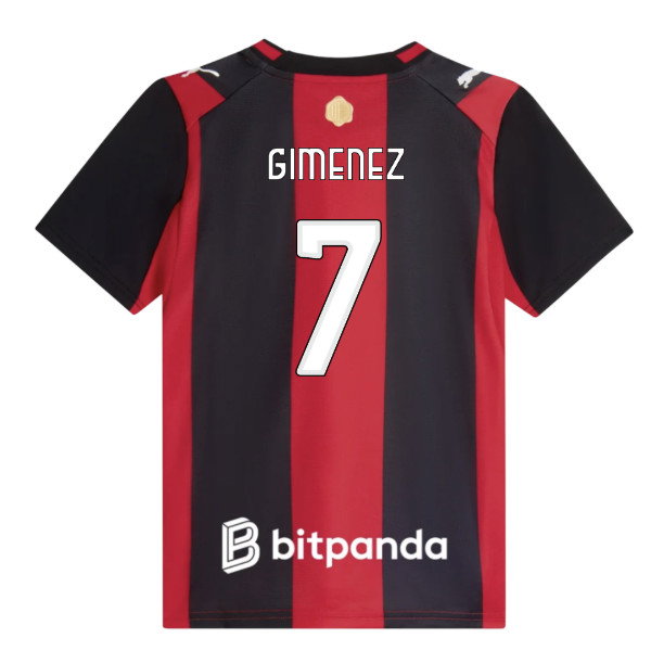 [JGK] 2026-2027 AC Milan Home Shirt (Kids) (Gimenez 7)