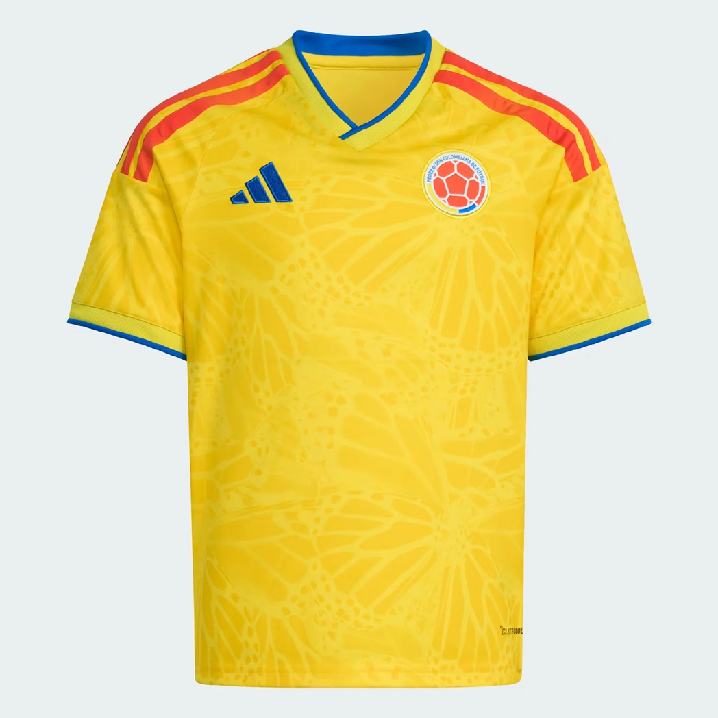 Colombia 2026 Home Jersey Youth – Colombia National Team Soccer Shirt Kids