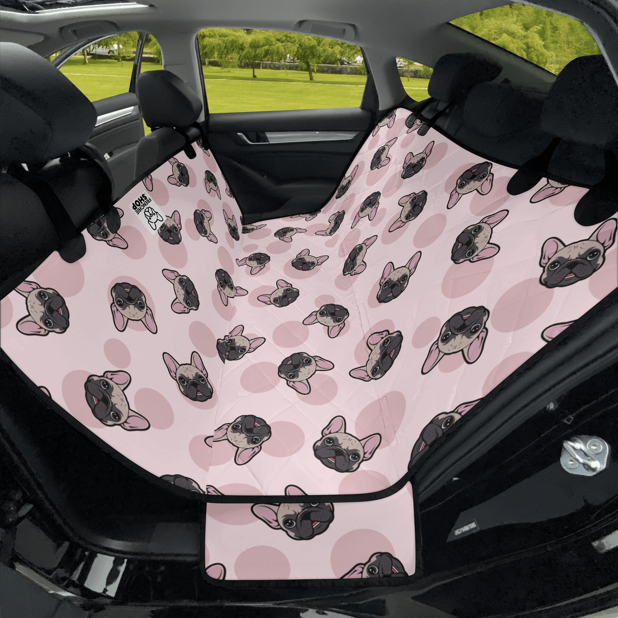 Nickel - Car Pet Seat Covers for french bulldog