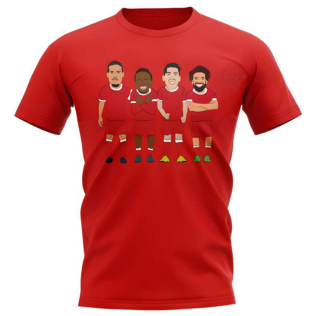 Liverpool Players Illustration supporter T-Shirt (Adult